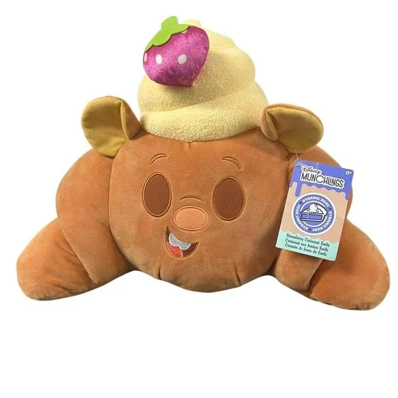 Disney Pixar‎ Emile Strawberry Croissant Disney Munchlings Pixar Brown