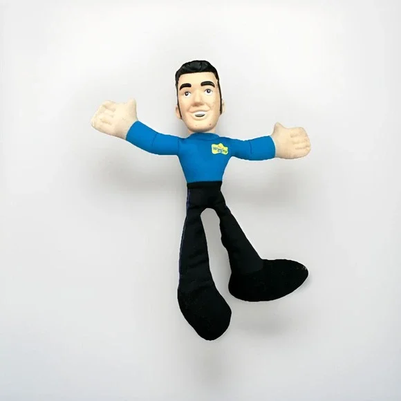 2008 Blue Used Wiggles Plushes, Plain‎ Shirt