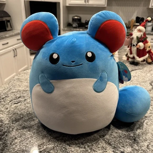 NWT Squishmallows 14-Inch Marill‎ Pokemon Plush So Soft And Cuddly