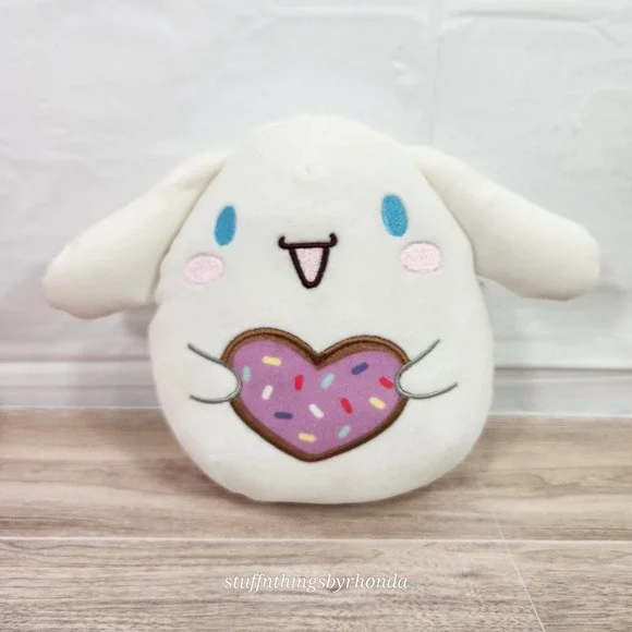 Squishmallows‎ Cinnamoroll Valentines Heart Kawaii Plush Sanrio Hello Kitty 6.5
