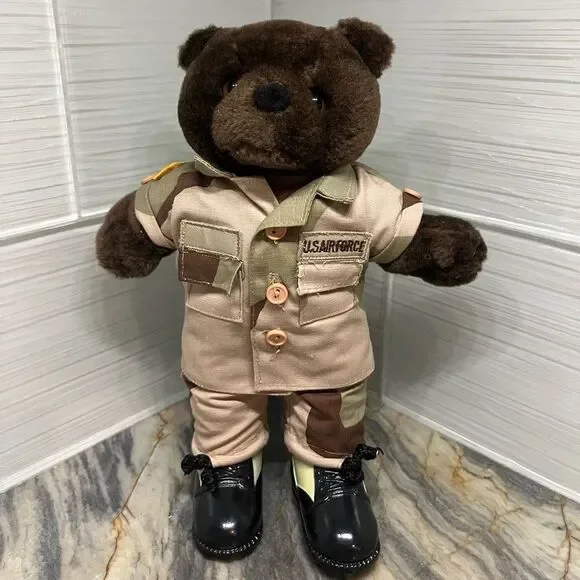 US AirForce Plush Teddy Bear in Uniform,  Forces of America