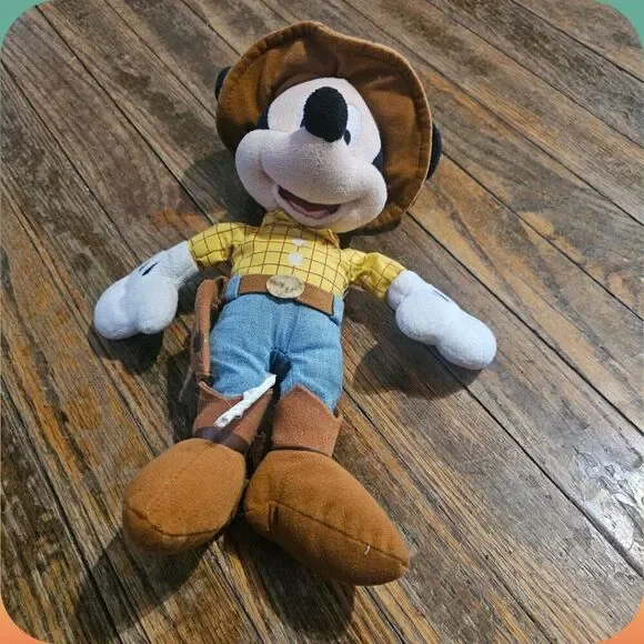 DISNEY PARKS‎ Mickey x Woody Toy Story Plush 11