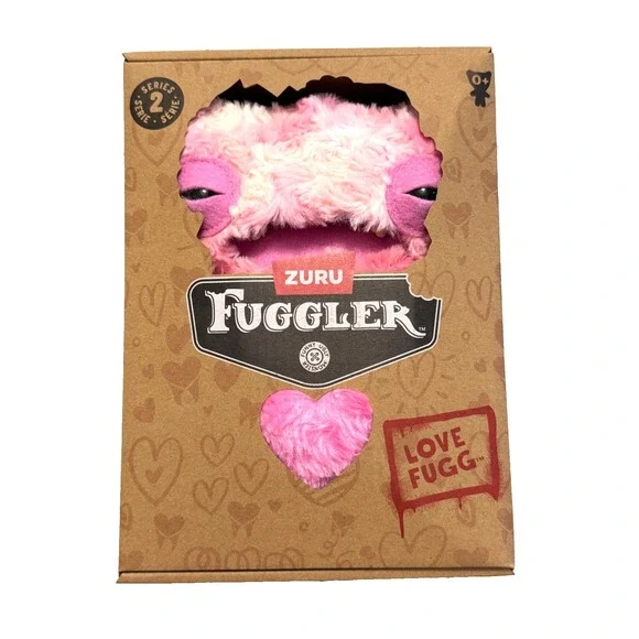 2026 Fuggler Love Fugg Series‎ 2 WIDE EYED WEIRDO Pink Heart Funny Ugly Monsters