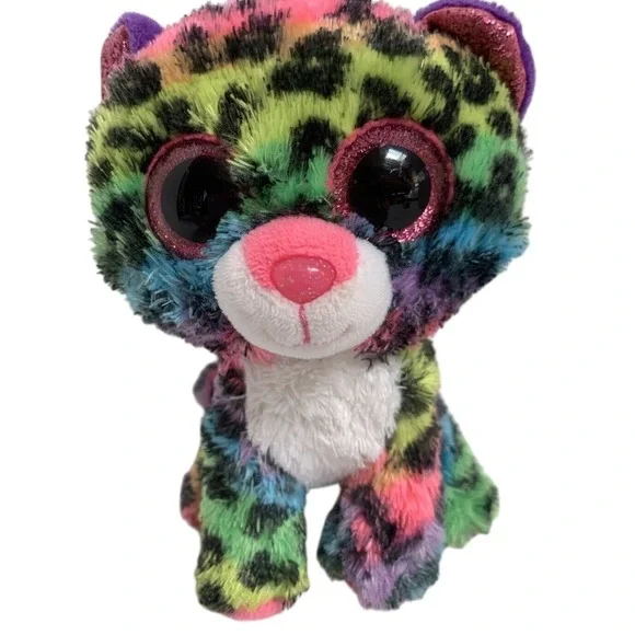 TY Beanie Boos - DOTTY the Rainbow Leopard 6