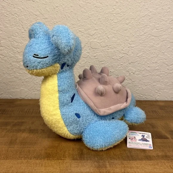 Pokemon‎ Lapras Plush Doll Winking Relax Time BANPRESTO Kawaii Japan Prize