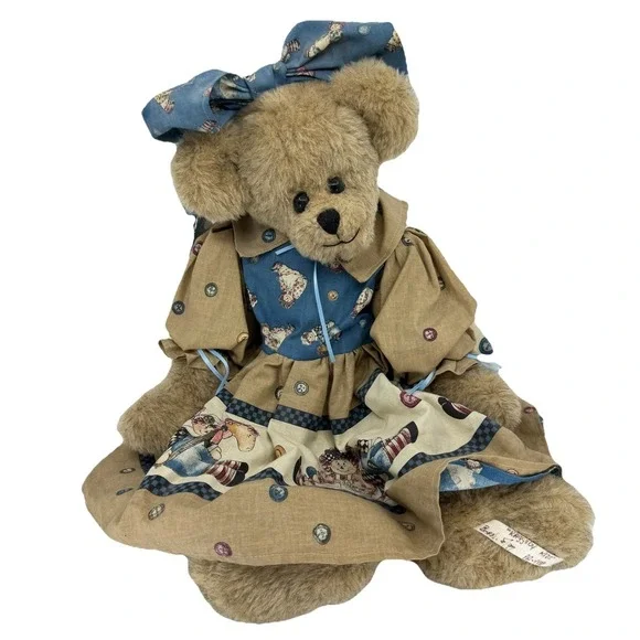 Bears by Pat Handmade‎ Folk Art Teddy Bear 19