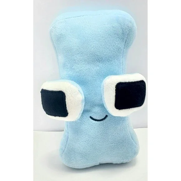 Alphabet Lore Letter I Plush Light Blue Soft Stuffed Toy Cute Plushie Soft Cute