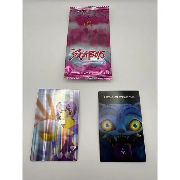 McDonald’s K-pop Demon Hunters 2026 Mystery Saja Boys Card Collectible New