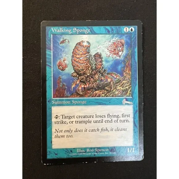 Walking Sponge 47 UC Urza's Legacy Magic: The Gathering MP