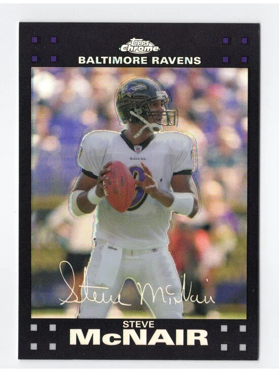 2007 Topps Chrome Steve McNair #TC56 Refractor