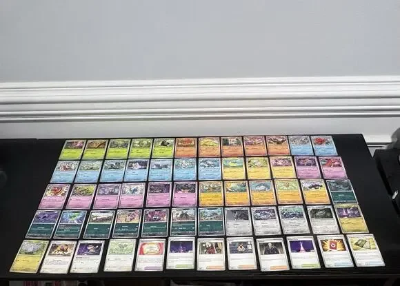 Pokemon TCG Chaos Rising Common & Uncommon Near Mint Bulk Cards - Lot of 60/86