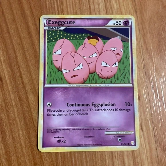 Exeggcute Pokémon Card‎
