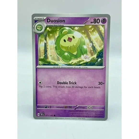 Duosion 071/162 Temporal Forces Non-Holo Pokemon TCG‎ Mint Unplayed
