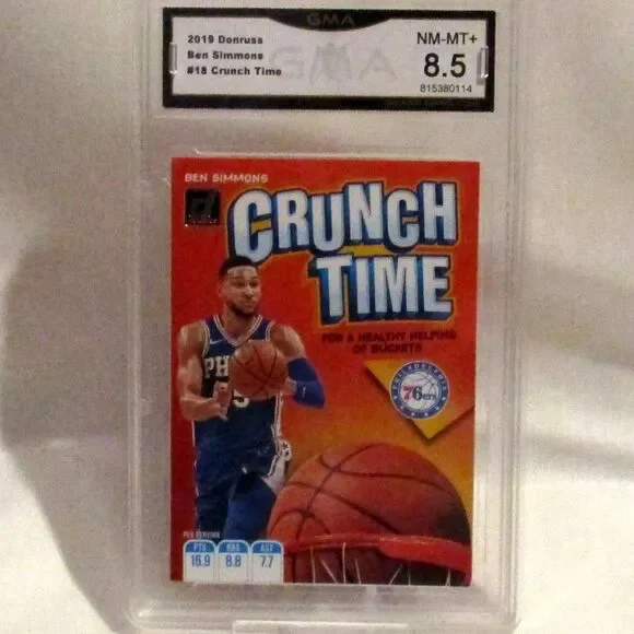 Ben Simmons Crunch Time 2019 Donruss 76ers