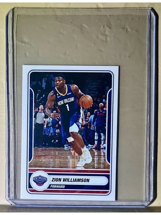 2023-24 Zion Williamson Panini NBA Basketball #402 Sticker New Orleans Pelicans