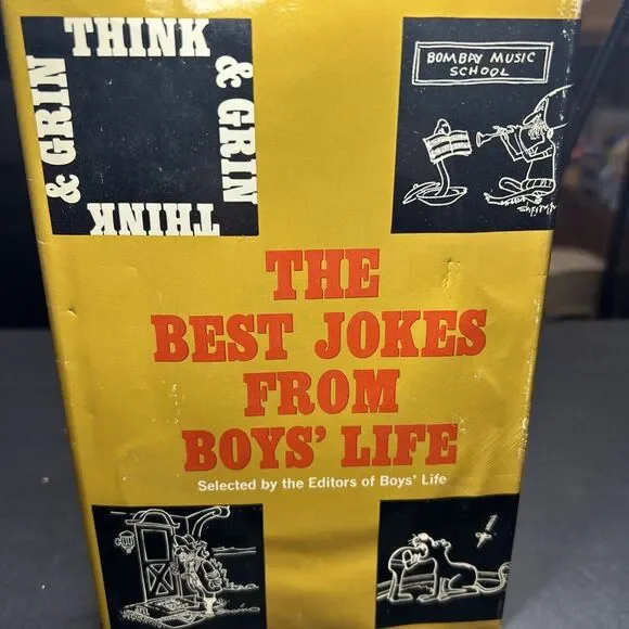 The Best Jokes from Boys' Life, 1970 Yellow Cover Boy Scouts LN $80‎ MSRP