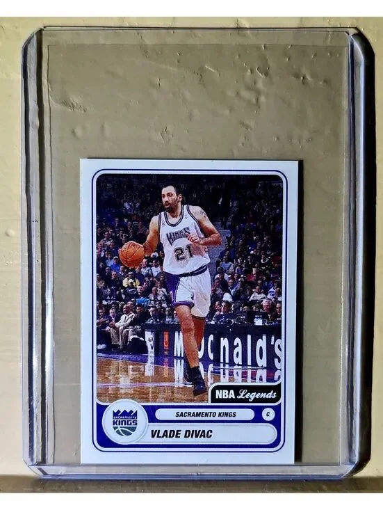 2023-24 Vlade Divac Panini NBA Basketball #507 Sticker NBA Legends