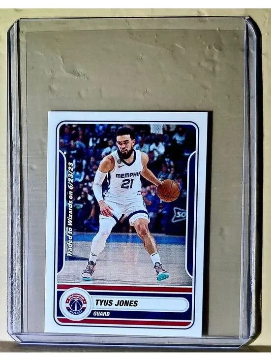 2023-24 Tyus Jones Panini NBA Basketball #289 Sticker Washington Wizards
