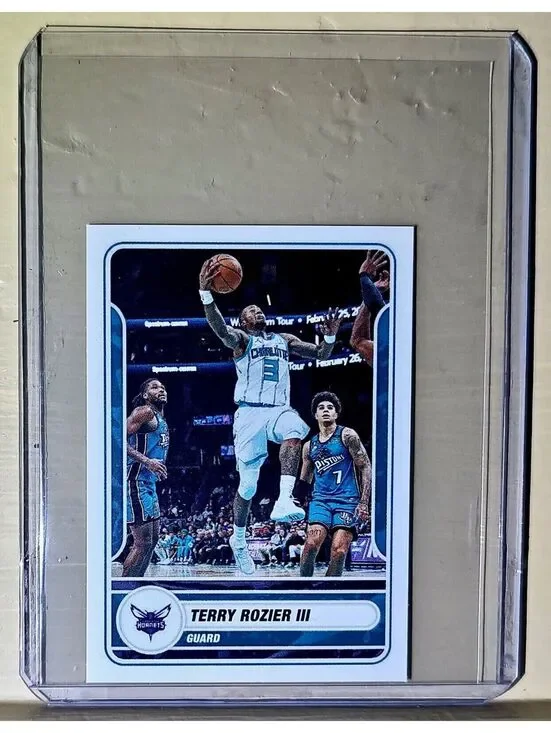 2023-24 Terry Rozier III Panini NBA Basketball #145 Sticker Charlotte Hornets