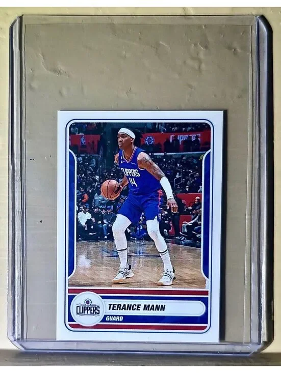 2023-24 Terance Mann Panini NBA Basketball #355 Sticker Los Angeles Clippers