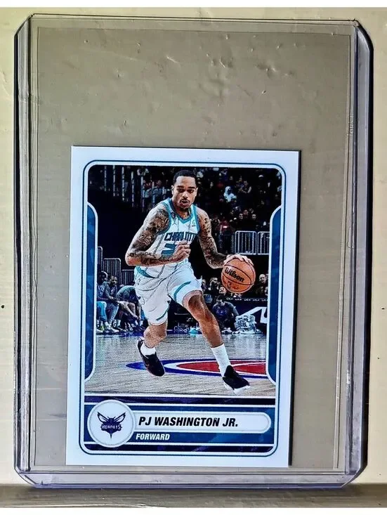 2023-24 PJ Washington Jr. Panini NBA Basketball #147 Sticker Charlotte Hornets