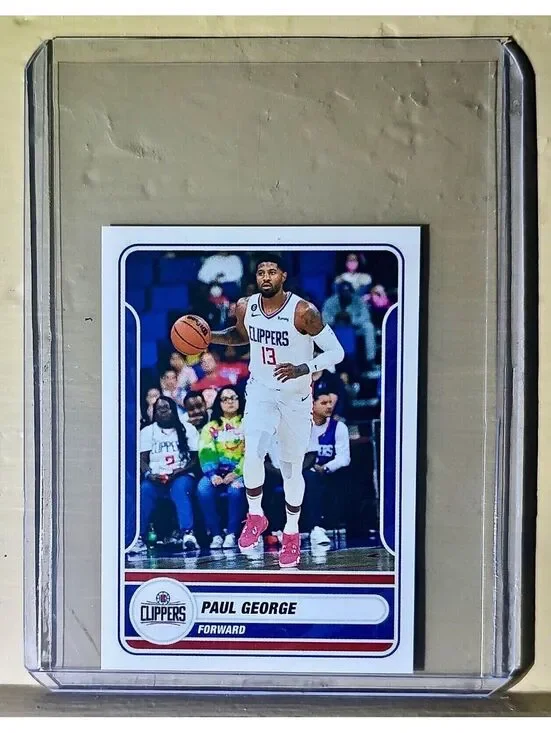 2023-24 Paul George Panini NBA Basketball #351 Sticker Los Angeles Clippers