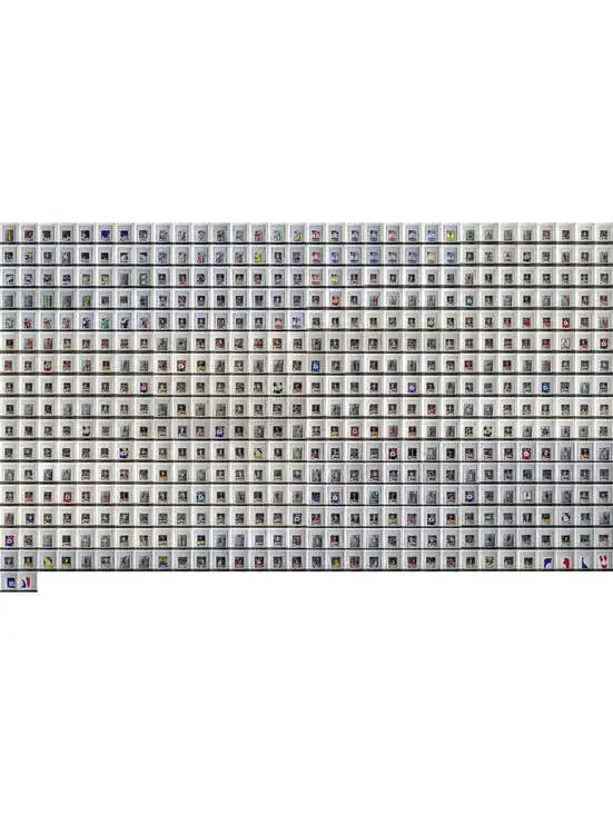 2023-24 Panini NBA Sticker Collection Complete 514 Basketball Set - Toploaded