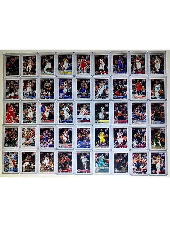 2023-24 Panini Donruss Rated Rookie NBA Complete 45 Card Basketball Set 1/715