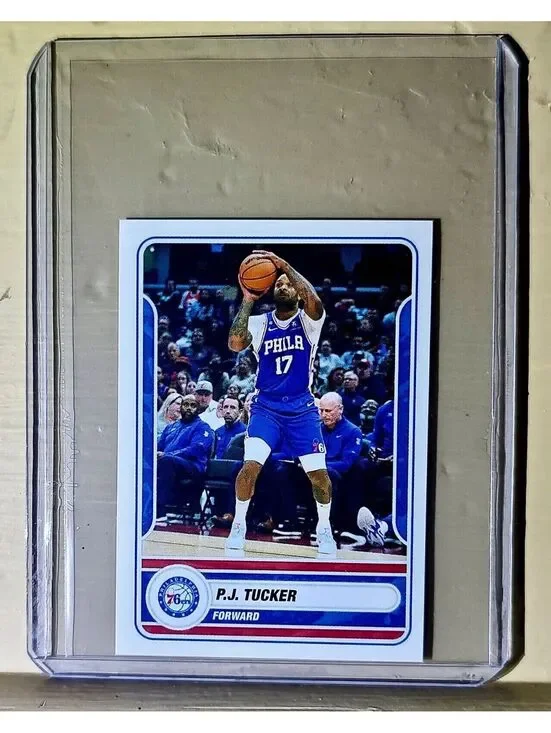 2023-24 P.J. Tucker Panini NBA Basketball #265 Sticker Philadelphia 76ers