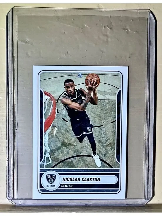 2023-24 Nicolas Claxton Panini NBA Basketball #131 Sticker Brooklyn Nets