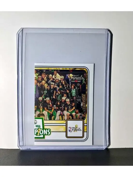 2023-24 NBA Champions 2024-25 Panini NBA #31 Sticker Card Boston Celtics