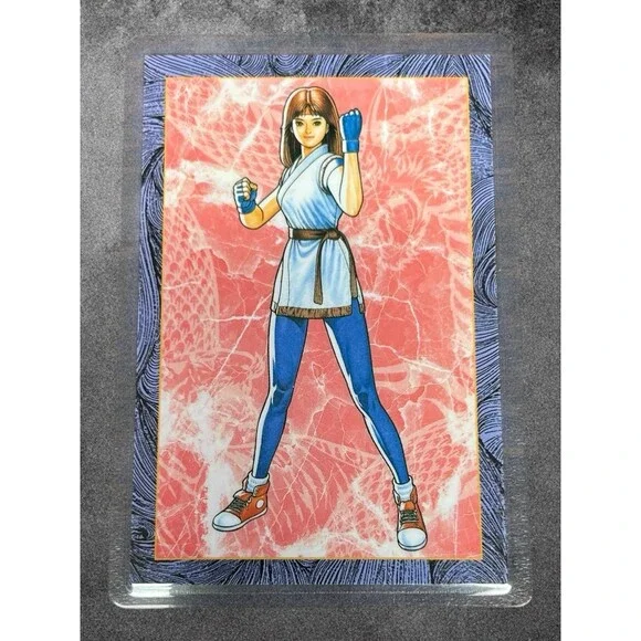 1994 SNK Ryuko no Ken 2 Yuri Sakazaki Trading Card Art of Fighting 2 Carddass