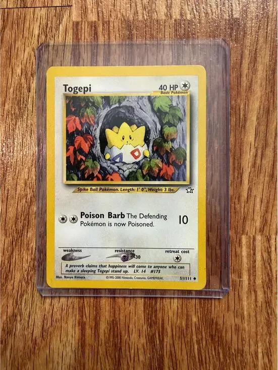 Pokemon  - Single Trading Card - Togepi 51/111 - Normal