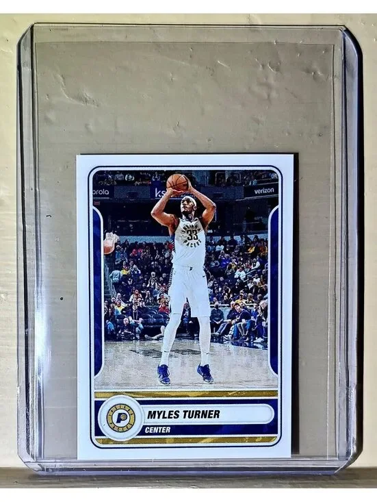 2023-24 Myles Turner Panini NBA Basketball #196 Sticker Indiana Pacers