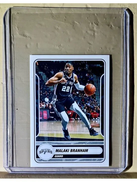 2023-24 Malaki Branham Panini NBA Basketball #469 Sticker San Antonio Spurs