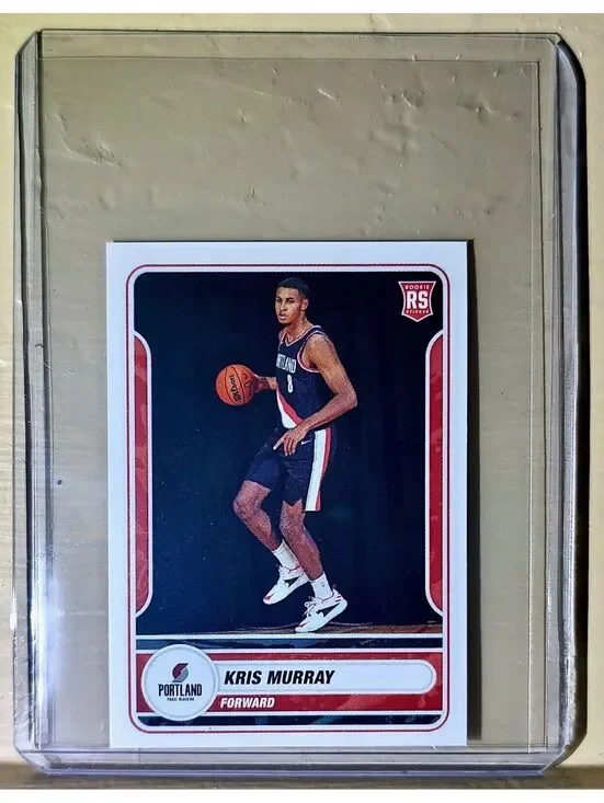 2023-24 Kris Murray Panini NBA Basketball #447 Sticker Portland Trail Blazers
