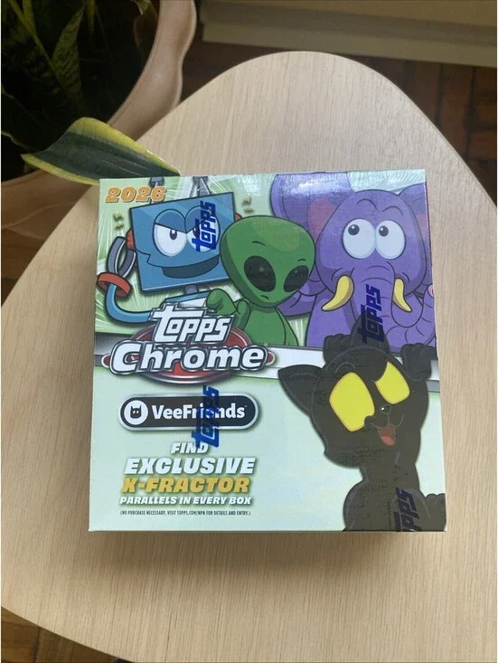 2026 Topps Chrome VeeFriends Sealed Mega Box Gary Vee