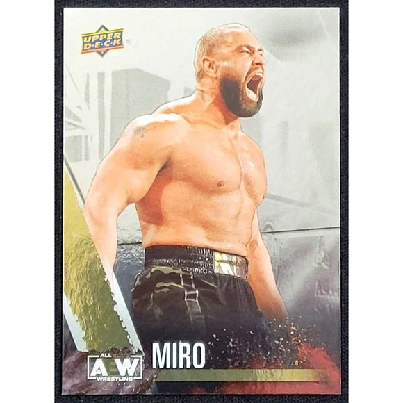 2021‎ UPPER DECK AEW MIRO RAINBOW FOIL