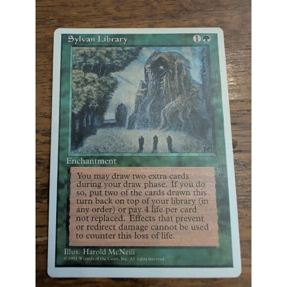 Sylvan Library MTG Core Set 4th Edition Regular