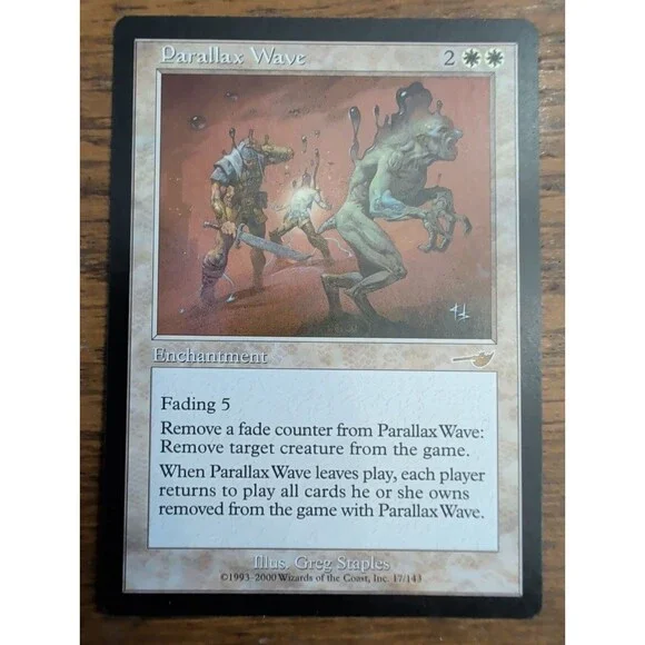 Parallax Wave Nemesis Rare NM Magic the Gathering MTG