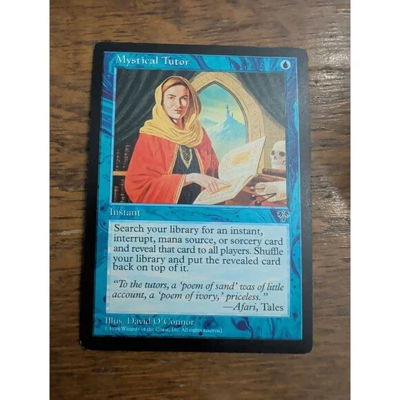 Mystical Tutor Mirage MTG NM