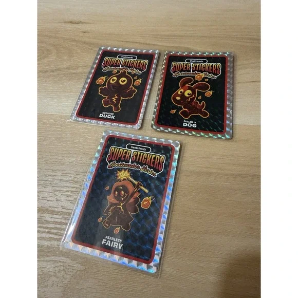 2026 VeeFriends Super Stickers Spectacular Series Lot Lava Fearless Fairy Dog