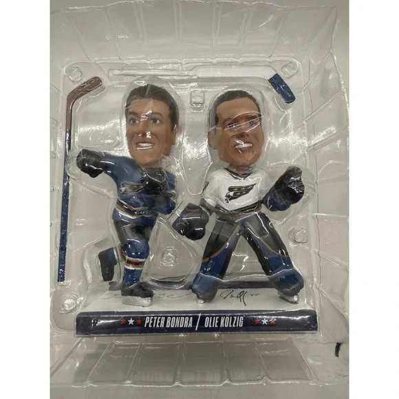 Washington Capitals‎ 50th Anniversary Dual Bobblehead Bondra Kolzig NIB Limited