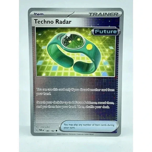 Techno Radar‎ 180/182 Reverse Holo Paradox Rift Pokemon TCG NM Unplayed