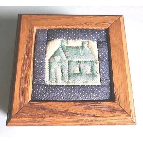 Tennessee Wood Crafters Solid Wood  Decorative Quilted Box Memory MADE IN USA