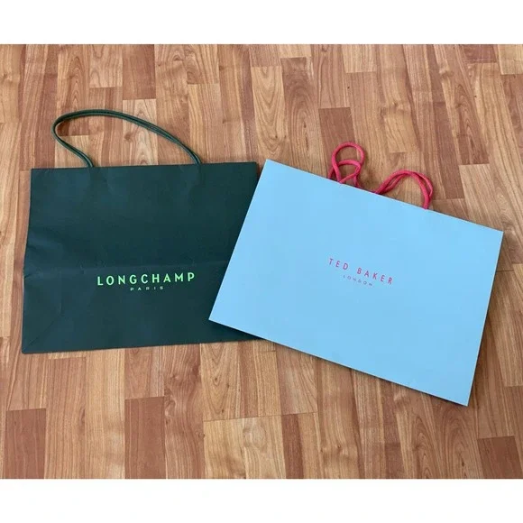 Longchamp and‎ Ted Baker Shopping Bags