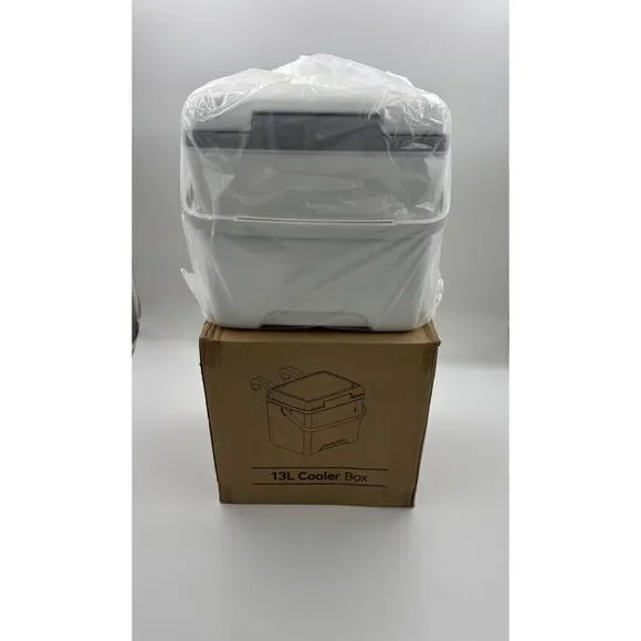 13L Portable Cooler Box (Hard‐Shell Insulated)