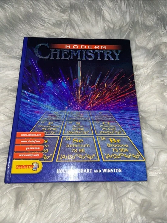 Modern Chemistry Holt Rinehart Winston Hardcover