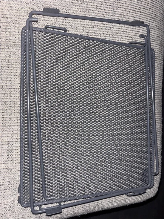 Black Metal Mesh locker Organizer