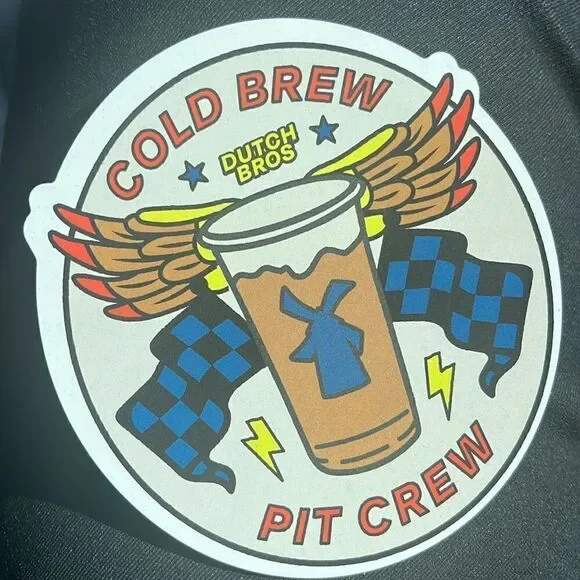 NEWEST DUTCH BROS COLD BREW SCRATCH AND SNIFF STICKER